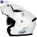 KQIBOO Motorradhelm mit Doppelvisier, hochklappbarer Integralhelm mit K5 Bluetooth, langer Akkulaufzeit, 3C-zertifiziert_voghion.com