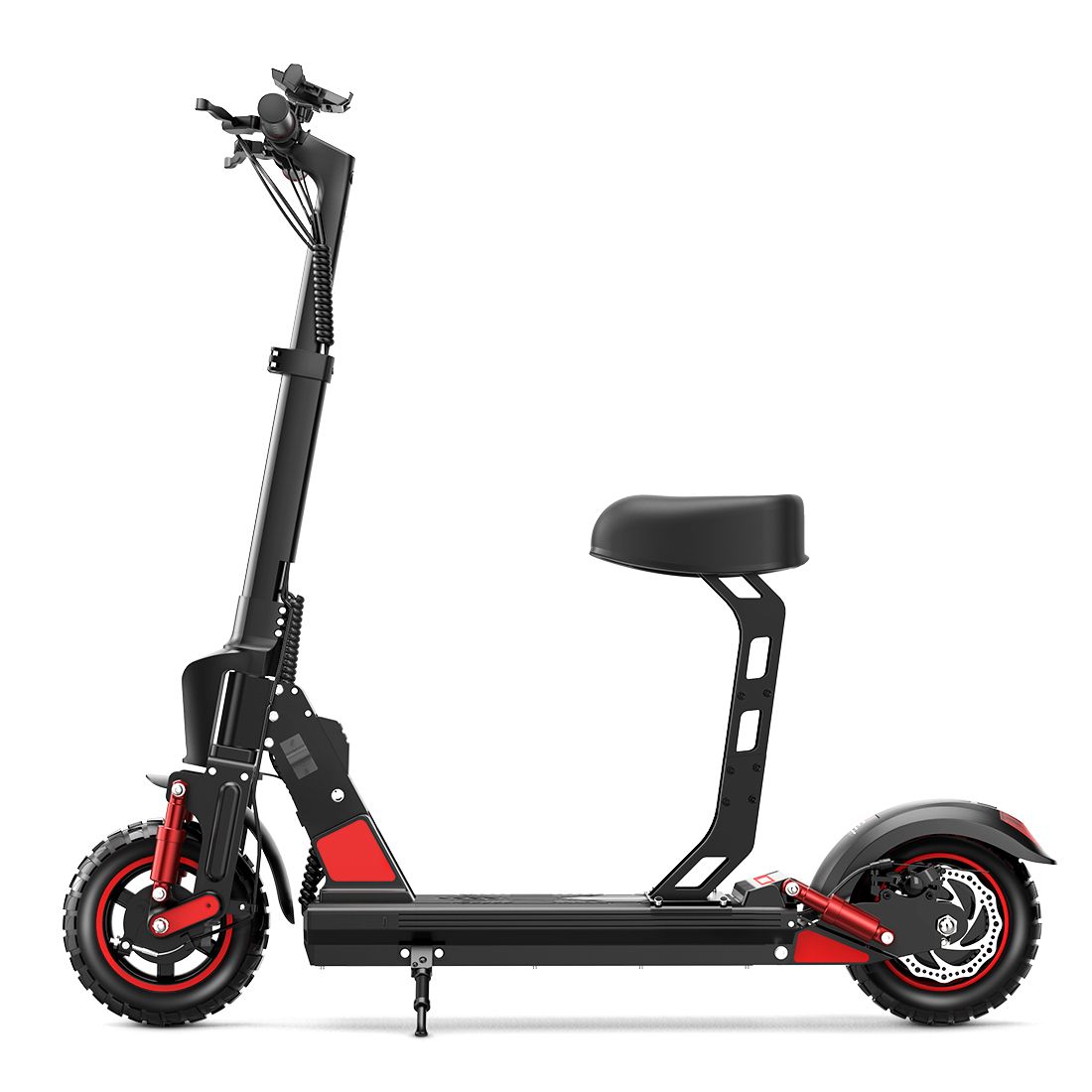 BOGIST C1pro Seated Electric Scooter 500W Motor 48V/13Ah Battery 45km Battery Life Kick Folding Adults E-Scooters_voghion.com
