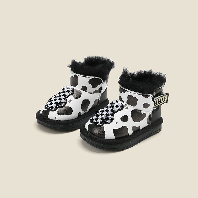 Boys' Toddler Shoes Baby Shoes Warm Girls' Shoes Casual Snow Boots Plus Cashmere Baby Cotton Shoes Winter_voghion.com