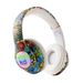 Cuffie Bluetooth wireless per bambini con cancellazione del rumore, over-ear, con graffiti cinesi di tendenza, molto vendute_voghion.com
