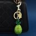 Verkoop van veelkleurige ananas fruittas kersen sleutelhanger handtas hanger accessoires_voghion.com