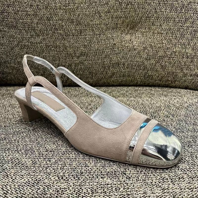 Lo stesso teatro dell'opera islandese di Su Yin~Piccoli sandali profumati con tacco spesso con aria antivento da donna_voghion.com