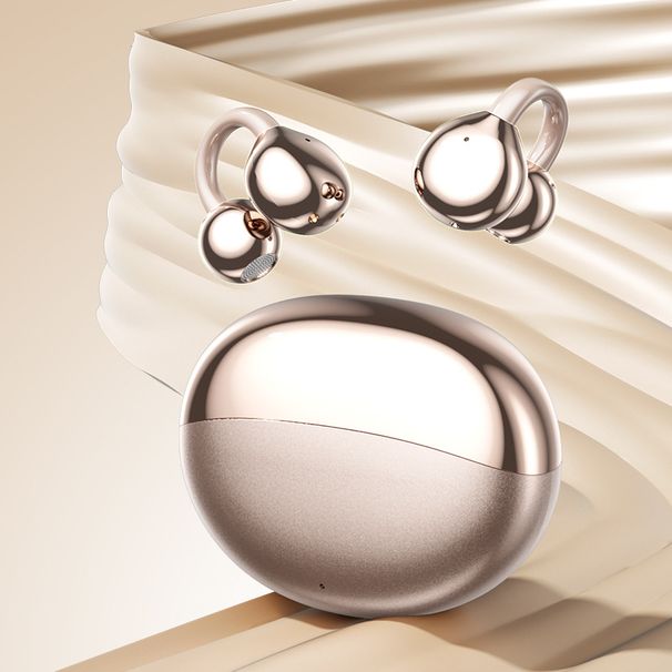 Cuffie Bluetooth con gancio auricolare M110, bestseller del 2025 - Traduzione intelligente multilingue con intelligenza artificiale, wireless in oro rosa_voghion.com