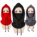 fleece warm hat cycling hat winter windproof outdoor sports neck thickened headgear mask face protection integrated_voghion.com