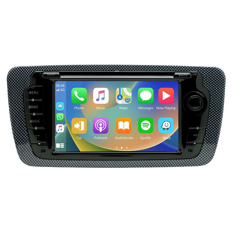 Taikoma 09 13 SEAT Ibiza automobilinei navigacijai su mygtukais Carplay automobilio navigacijai_voghion.com