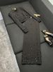 Ropa de mujer Celebridades Moda Traje de dos piezas Top corto Falda larga con diamantes y cuentas pesadas_voghion.com