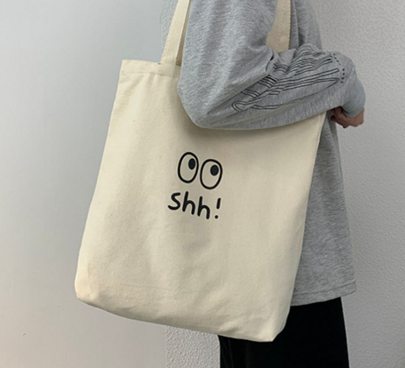Borsa a tracolla da donna in tela trendy e dolce, versatile e di grande capacità_voghion.com