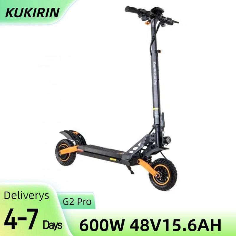Kukirin G2 PRO 9 tuuman maastorenkaat kokoontaitettava sähköskootteri 600 W  15,6 Ah 48 V akulla_voghion.com