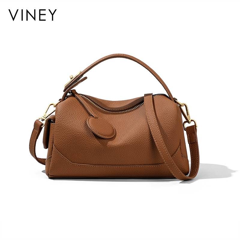 VINEY Bag Ladies 2025 New Crossbody Women's Bag Shoulder Bag Genuine Leather Large Capacity Commuter Portable Pillow Bag_voghion.com