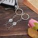 2pcs Women's Fun Keychains, Couple's Heart To Heart Keychains, Best Friend Keychains_voghion.com