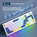 Sanju Wired Keyboard Backlit Membrane Mechanical Feel Gaming Office Desktop Laptop Typing_voghion.com