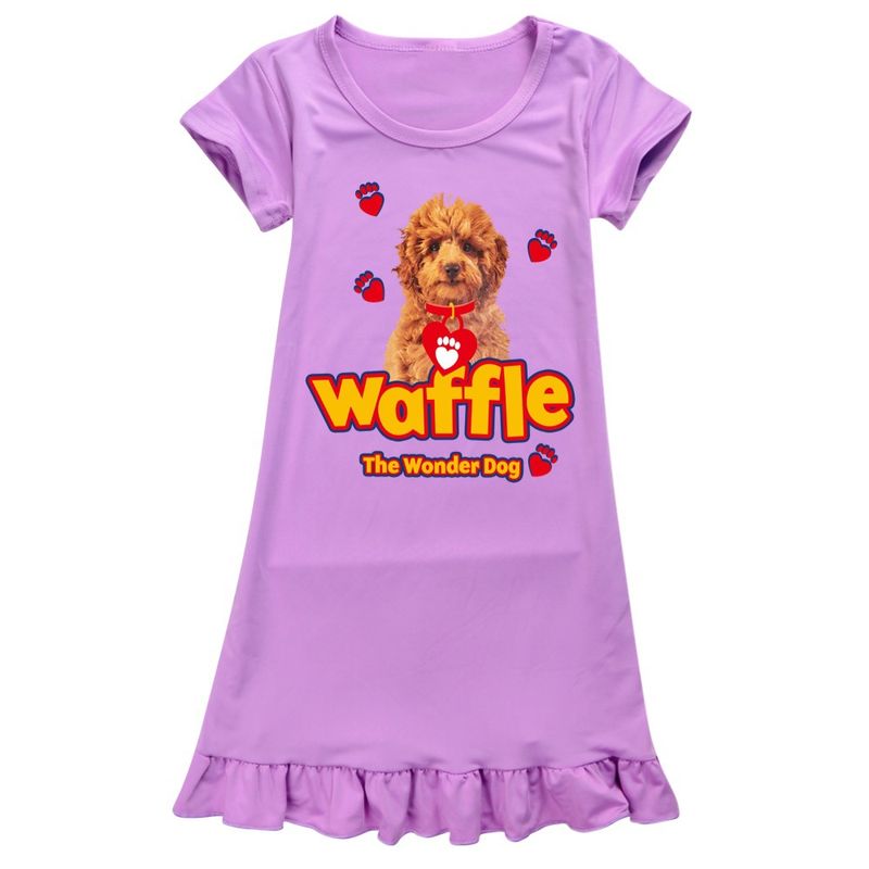 100-160 kız buz ipek kısa kollu pijama, ev elbiseleri, etekler 568_voghion.com