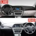 For Hyundai Sonata LF 2015 2016 2017 2018 Car Dashboard Cover Dash Mat Sun Shade Avoid Light Non-slip Pad Interior_voghion.com