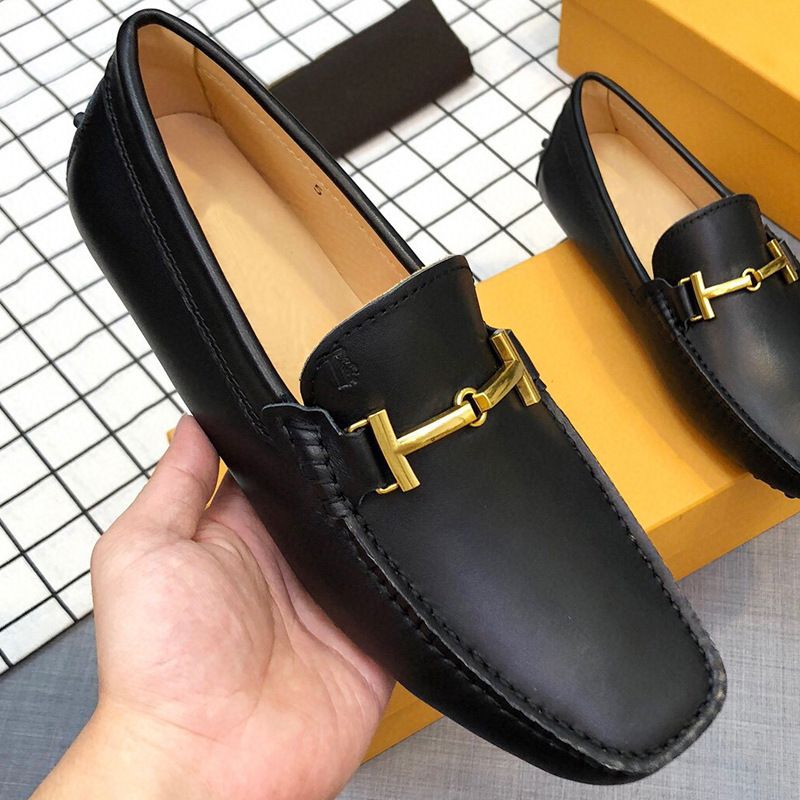 Nubuk Echtleder Loafer Herren 2025 Neue Vielseitige Slip-On Lazy Herren Fahrschuhe_voghion.com