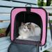 Borsa per gatti portatile, pieghevole e portatile, grande capacità, traspirante, per cani e gatti_voghion.com