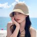 Cappello pieghevole a tesa larga da donna, regolabile, portatile, da spiaggia, da spiaggia, cappello da pescatore, protezione solare estiva, visiera_voghion.com