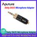Adattatore Aputure DA35 per microfono Deity Microdot a connettore di bloccaggio standard da 3,5 mm_voghion.com