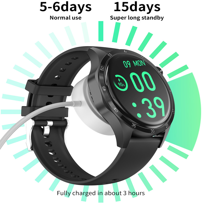 Dla Huawei Watch 4 Pro GPS inteligentny zegarek mężczyźni GT4 PRO AMOLED ekran HD połączenie Bluetooth NFC tętno BloodSugar SmartWatch 2023 nowość_voghion.com