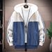 Men's Clothing Men's Lambskin Jacket Autumn And Winter Clothes Plus Velvet Thick Warm Hooded Jacket Men's Brand Granular Fleece Jacket_voghion.com