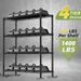 Per 54H Rack Gara Laundry Heavy 14D Shelf per Black Duty X Acciaio 4 Tier Rustproof 36 Kitchen Shelf 36W Wire 350LBS Storage X_voghion.com