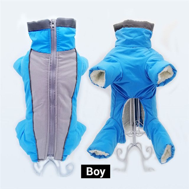 Warm Winter Jacket For Small Dogs Made Of Cotton By PawParty Store_voghion.com