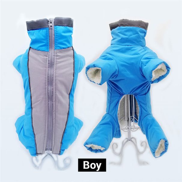 Warm Winter Jacket For Small Dogs Made Of Cotton By PawParty Store_voghion.com