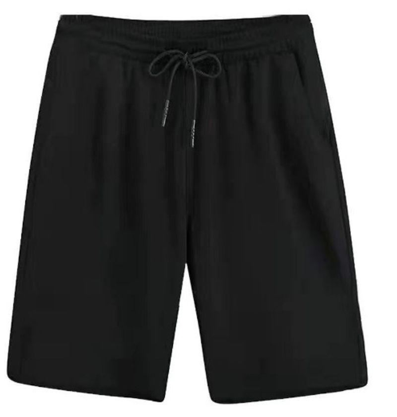 Men's Clothing New style ice silk casual shorts men's summer thin loose 2024ins drape trend embroidered straight shorts_voghion.com