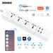 WiFi Universal Tuya Smart Power Strip Remote Timer Control Socket US EU UK Standard_voghion.com