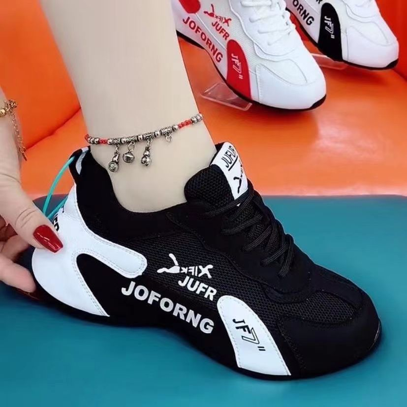 Aynı Stildeki Erkekler Ve Kadınlar Bahar Yeni Yükseltilmiş Nefes Alabilir Her Eşleşen Çift Beyaz Ayakkabılar Moda Trendi Forrest Gump Ayakkabılar_voghion.com