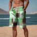 Unbeatable Quality Unbeatable Quality New Summer Breathable Hawaiian Beach Pants 3D Printed Checkered Pattern Men's Shorts_voghion.com