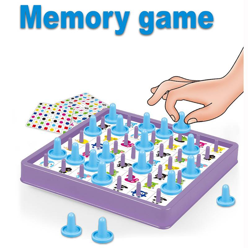 Montessori Memory Board Game Logical Thinking Cognitive Learning Memory Matching Classic Card Children Memory Activity Toy_voghion.com