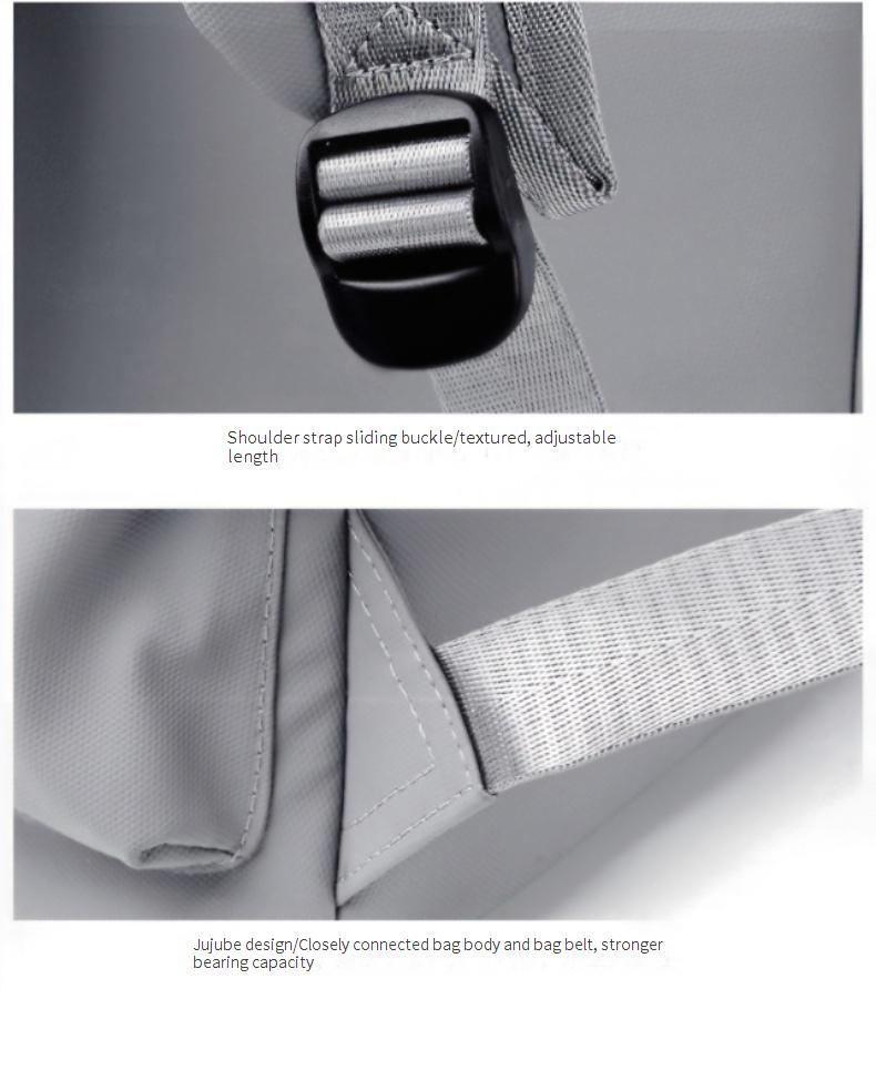 Zaino premium da uomo con porta USB, zaino per laptop di grande capacità per viaggi, lavoro e spostamenti, tessuto Oxford resistente all'acqua, design ergonomico_voghion.com