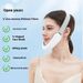 Professionele EMS microstroom gezichtsmassager voor V-lift en afslanken - Draagbaar slim schoonheidsapparaat met oplaadbare batterij (wit/roze)_voghion.com