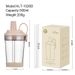 Water Bottles New 500ml Tritan Straw Cup With Large Holes For Pearl Milk Tea, Portable Magnetic Handle BOBA Water Cup_voghion.com