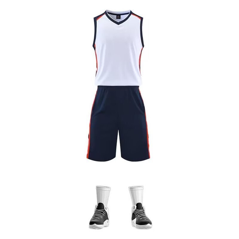 Speed ​​træningsdragt, hurtigtørrende trøje, trykt skrifttype basketball dragt sæt, mandlige studerende konkurrence hold uniform_voghion.com