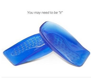 Ny X/O-formet silikone hælpude til benkorrektion for voksne, indlægssål med bueformet benkorrektion_voghion.com