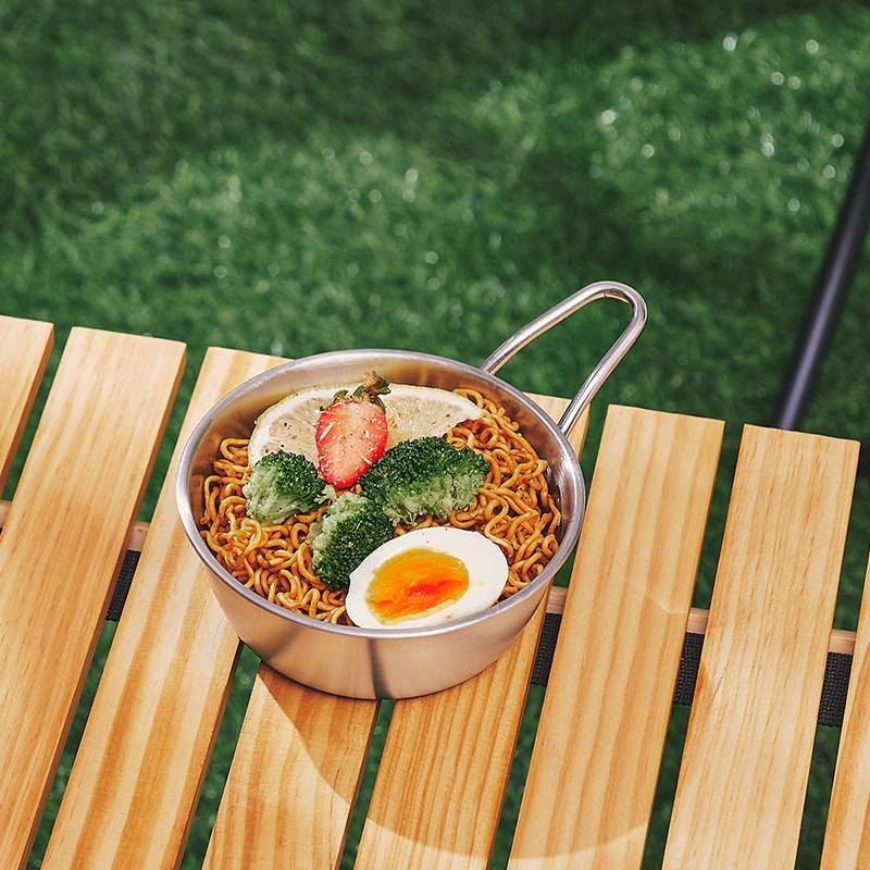 304 Stainless Steel Camping Bowl Set - 4/6 Piece Portable Tableware For Outdoor Cooking (Collapsible & Lightweight Design)​_voghion.com