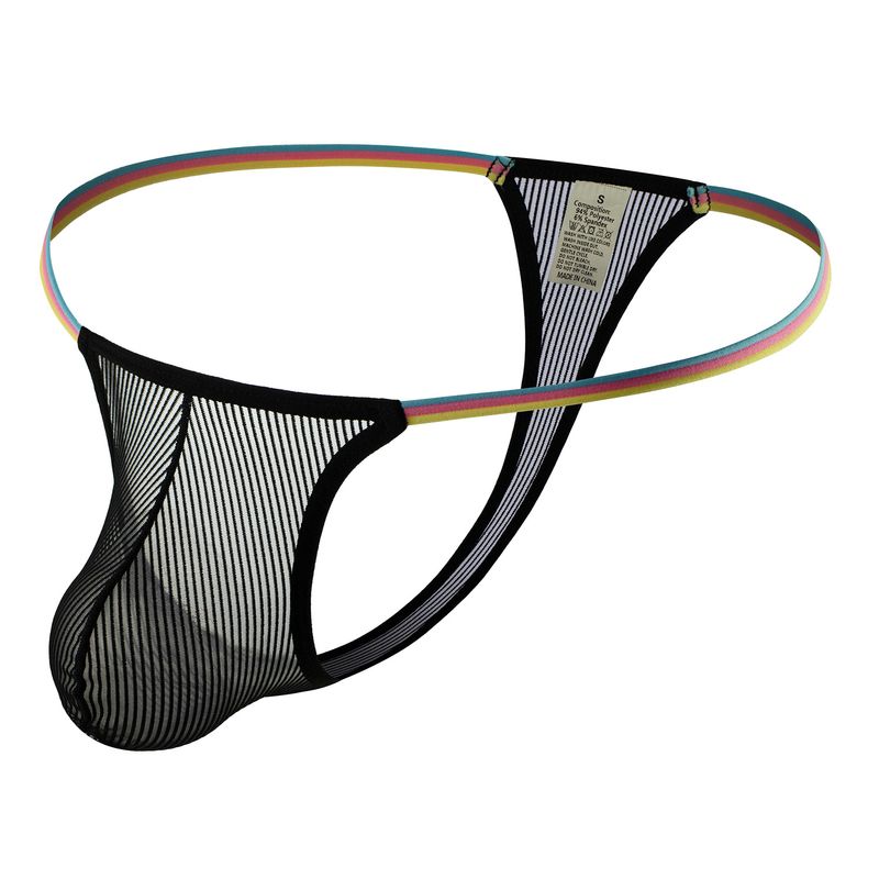 Men's underwear low-waisted belly-controlling couple's thong underwear sexy men's bikini single thong sexy underwear for men _voghion.com