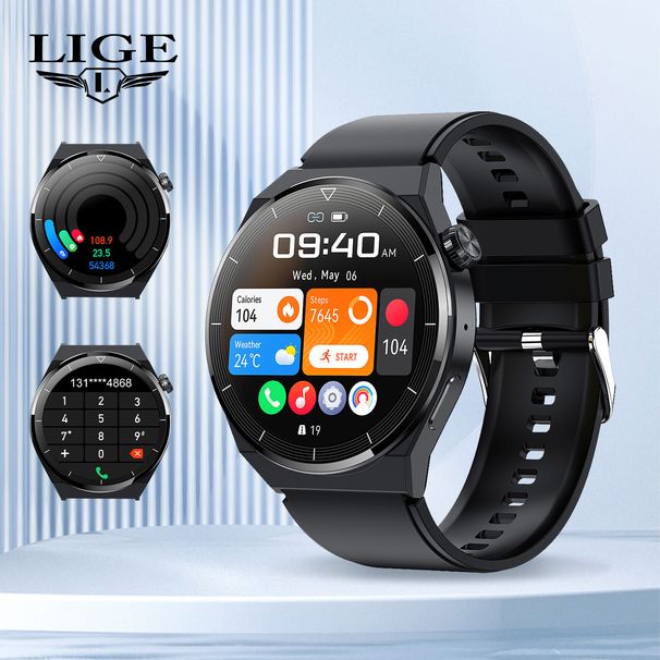 Dedicated Bluetooth Connection Smart Pedometer Sports Health Monitoring Watch Message Reminder Sincerity Rate_voghion.com