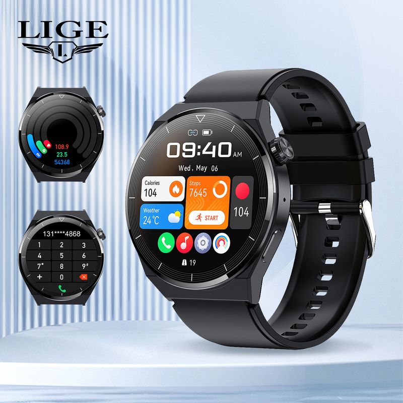 Dedicated Bluetooth Connection Smart Watch Pedometer Sports Health Monitoring Watch Message Reminder Sincerity Rate_voghion.com
