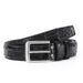 Fish belt men's head embossed men's belt personalized cowhide jeans belt_voghion.com