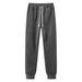 Men's Corduroy Jogger Pants With Elastic Cuff, Casual Slim Fit Trousers For Spring Autumn, Lightweight Comfortable Streetwear_voghion.com