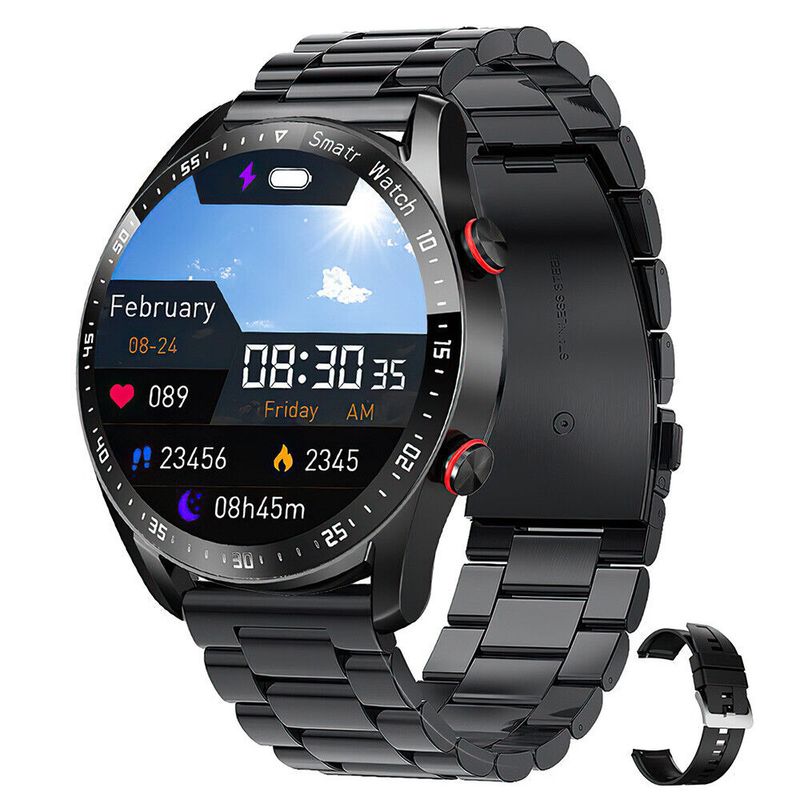 Montre connectée étanche pour homme et femme (2024), Bluetooth, compatible iPhone et Samsung (Royaume-Uni)_voghion.com