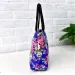 Mini Floral Print Handbag,Flower Embroidery Canvas Tote Ethnic Style Shoulder Bag, Large Capacity Handbag For Women_voghion.com