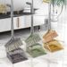 and Dustpan Set For Hoe Use 2025 New Model Light Luxury High Appearance Transparent Sweeping Trash Shovel High-end_voghion.com
