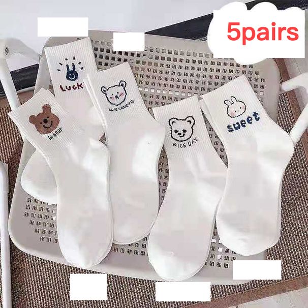 5 par Vinter varme fleeceforede fortykkede snestrømper til mænd og kvinder midt på lægven varme varmestrømper engros bløde damestrømper trendy herrestrømper_voghion.com