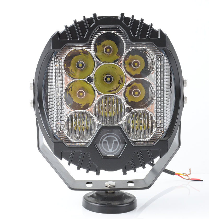 PSSK9. 90W-LED yan aydınlatma Hummer çalışma lambaları 7 inç UTV ATV motosiklet yardımcı aydınlatma sistemi 4x4 SUV dairesel lazer ışını LED_voghion.com