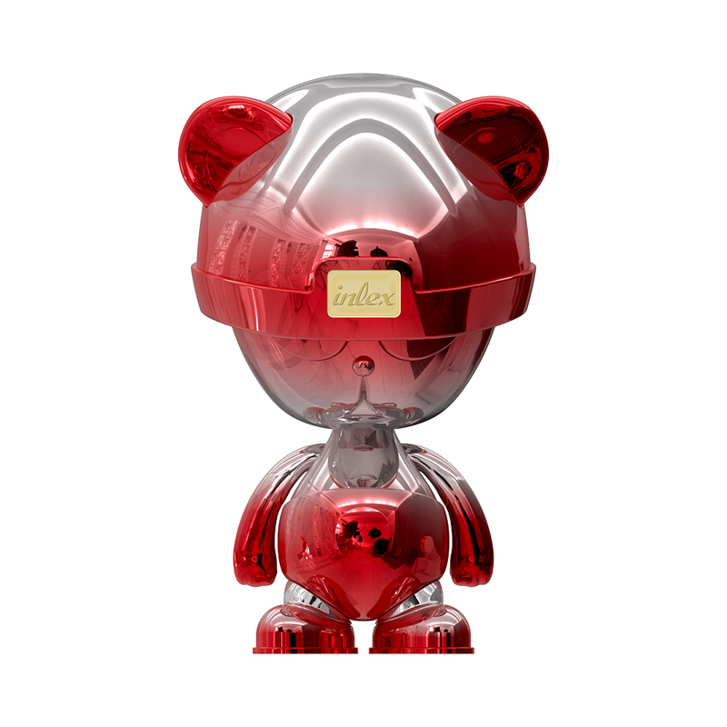 Inlex Bear Figure 360° Articulated Limbs Decoration Trendy Home Accent_voghion.com