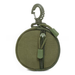 Outdoor Portable Waterproof Coin Purse Headphone Protective Bag EDC Round Small Hanging Bag Key Case_voghion.com