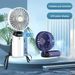 Handventilator Tragbarer Schreibtischventilator Mini Klappkühler Kühlung USB Rechargeab NEU_voghion.com